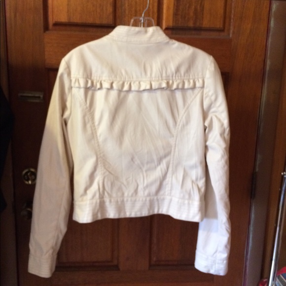 Soulmates White faux leather jacket - Picture 2 of 3